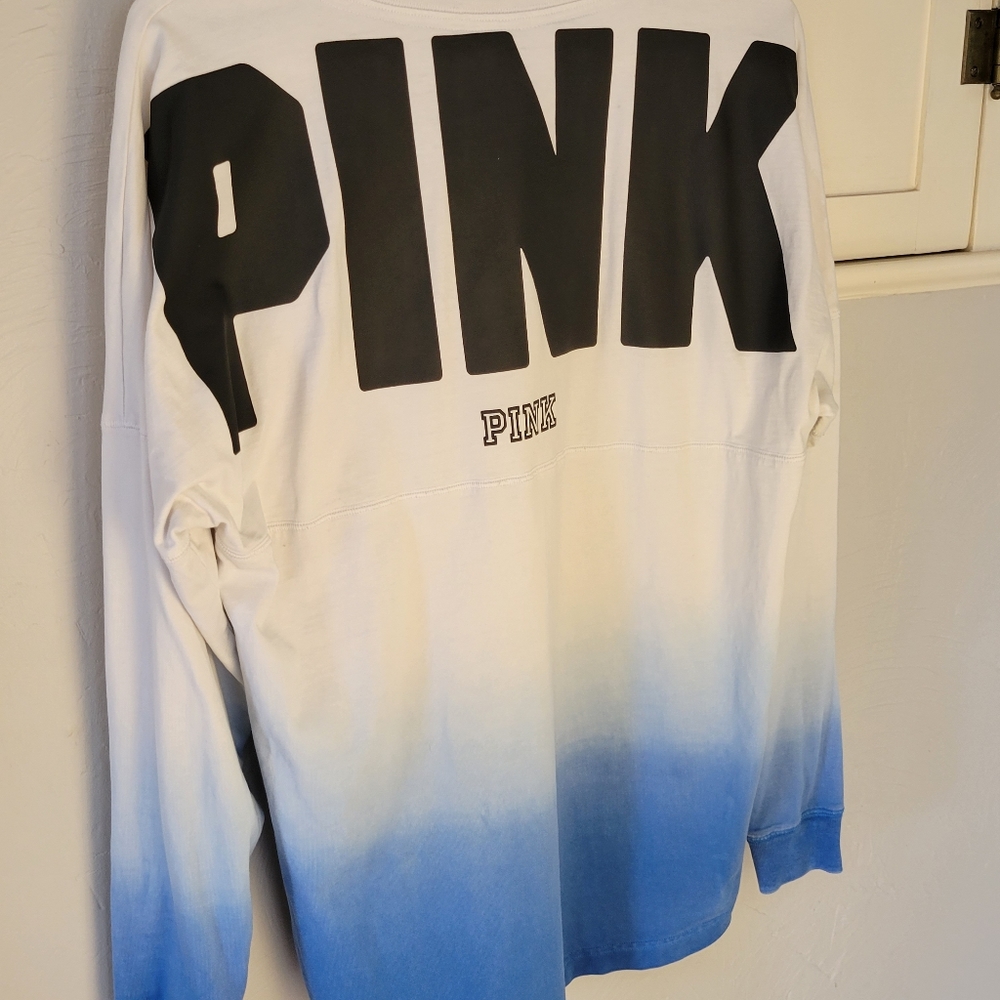 Pink Oversize Long Sleeve Tee